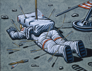 Illustration for article titled The Art of Cowboys and Killer Robots